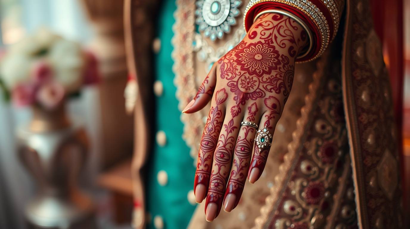 Bridal Mehndi Design 4